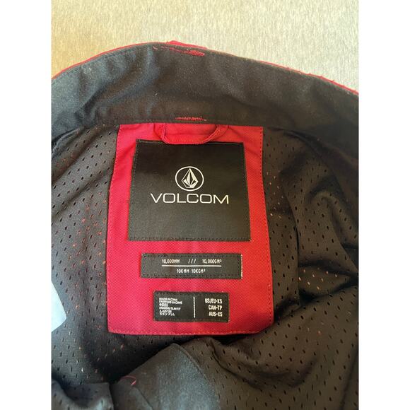 Volcom women’s ski snowboard pants Xs maroon bootcut stretch snow winter - Picture 3 of 9